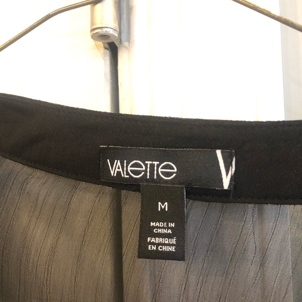 Valette sheer black shirt